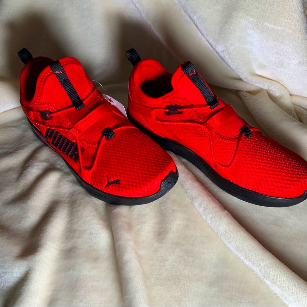 Puma SoftRide Rift Slip-On Running Shoes JR